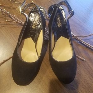 Micheal Kors Suede and Textured Slings